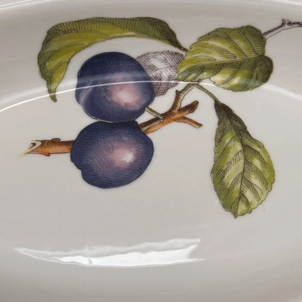 NEW Villeroy & Boch Cascara 15” Vilbofour Plum Fine China Serving Dish